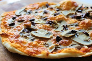 La clave de esta receta de pizza romana son los ingredientes. pizza romana